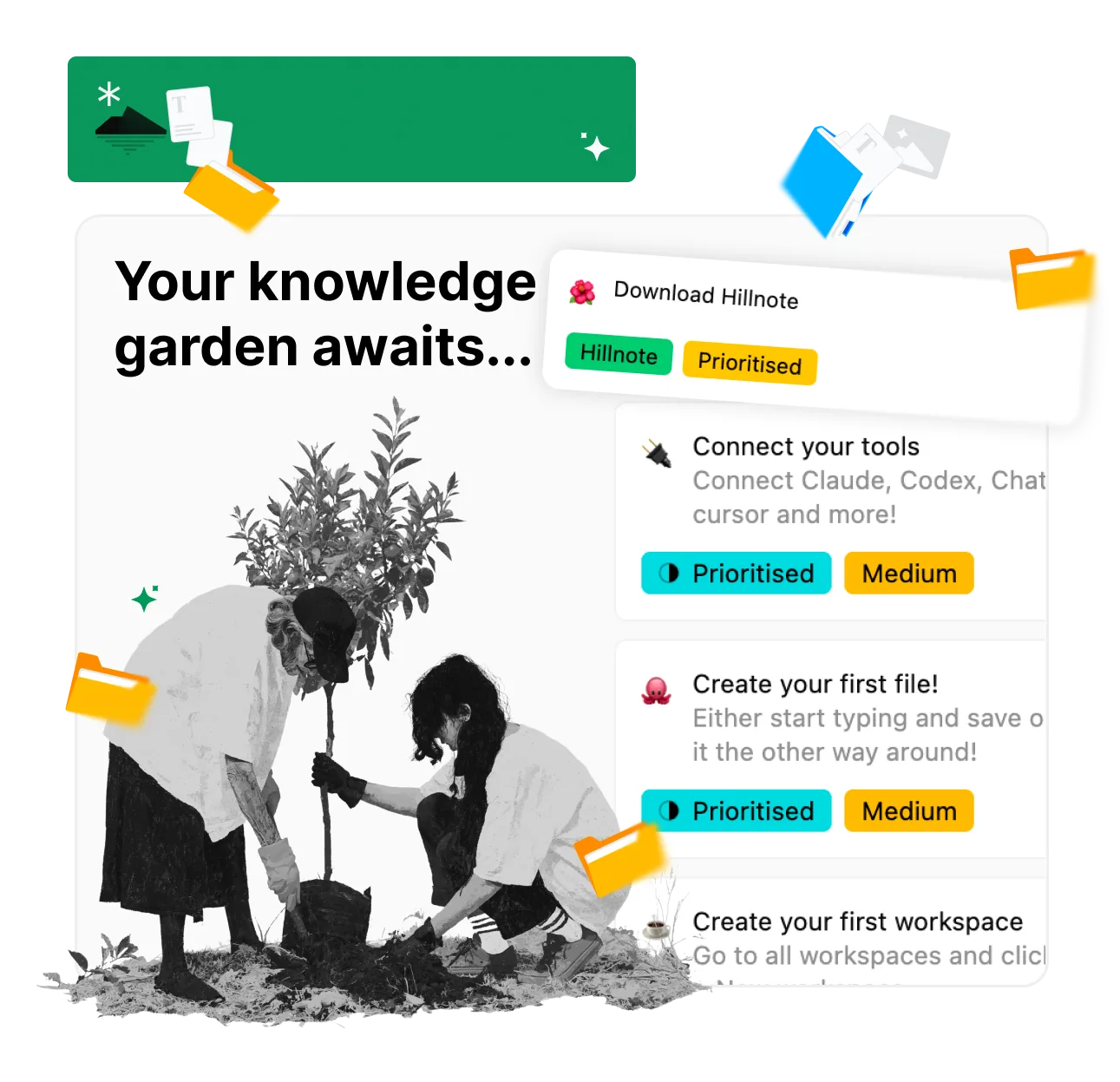 Your knowledge garden awaits