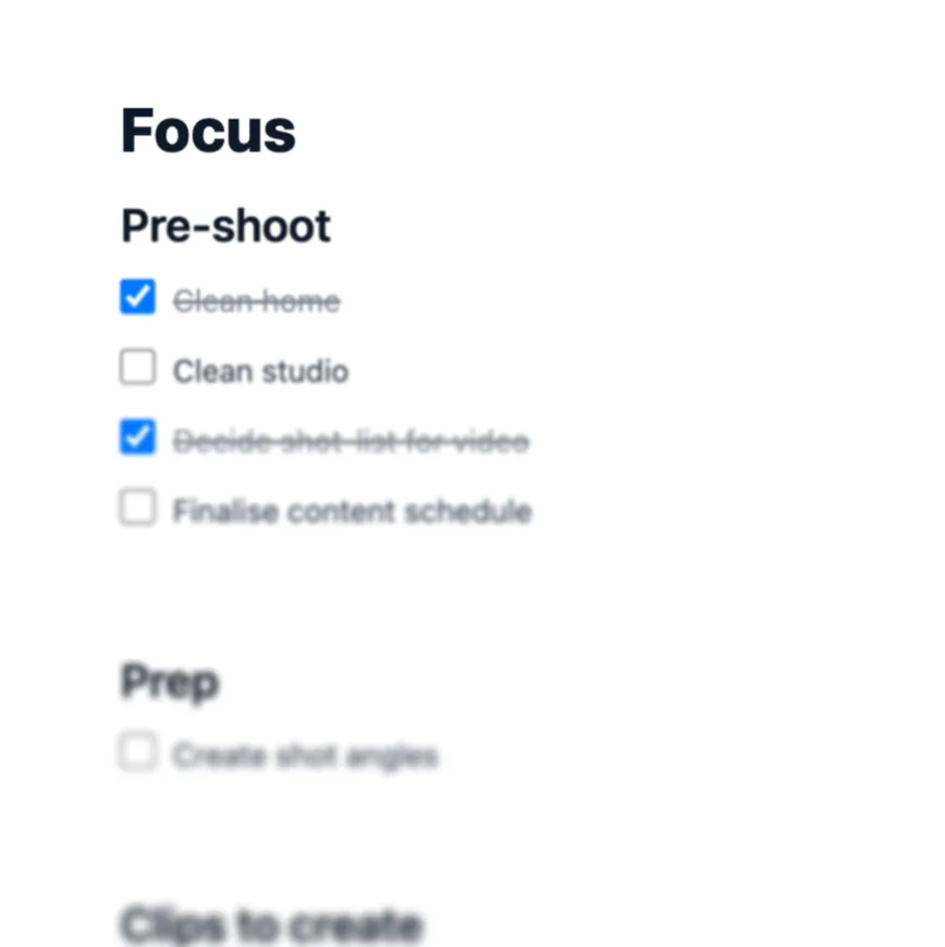 Tasklists