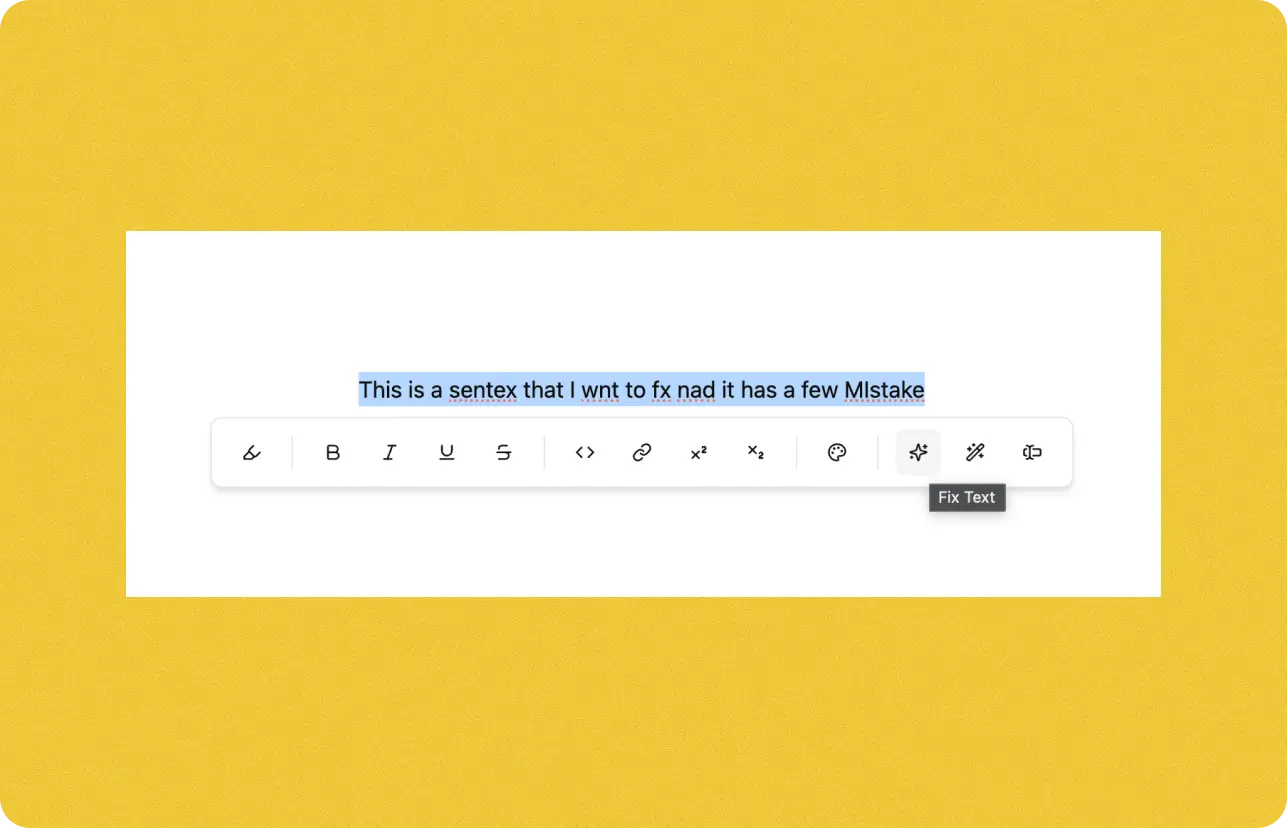 Instant Grammar Fixes